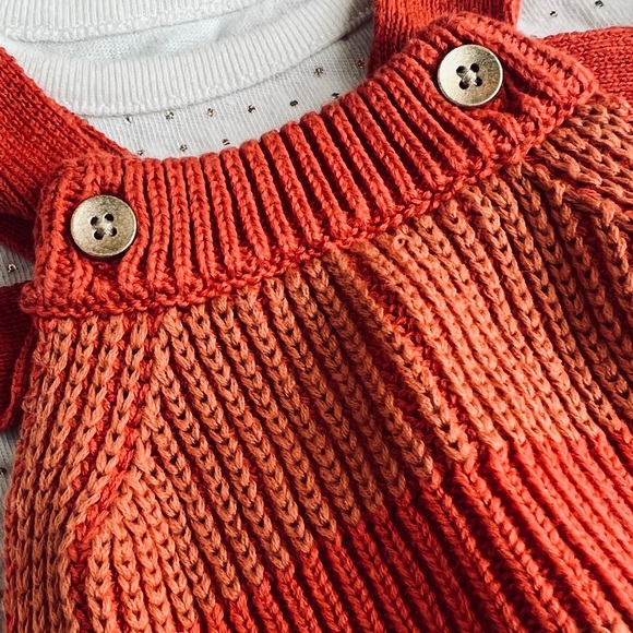 Bespoke 0-3 Fall Collection: Fair isle/romper/peplum jacket/owls/🦉 🦊🧡 - Picture 10 of 16